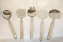 Short handle utensils